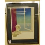 Ruth Cohen - 'Silence' (Night Edition) 25/50 coloured print bears inscriptions,