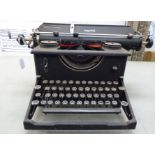An Imperial manual typewriter with a 16'' carriage CA