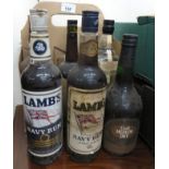 Wines and spirits: to include a bottle of Southern Comfort 1ltr RAB