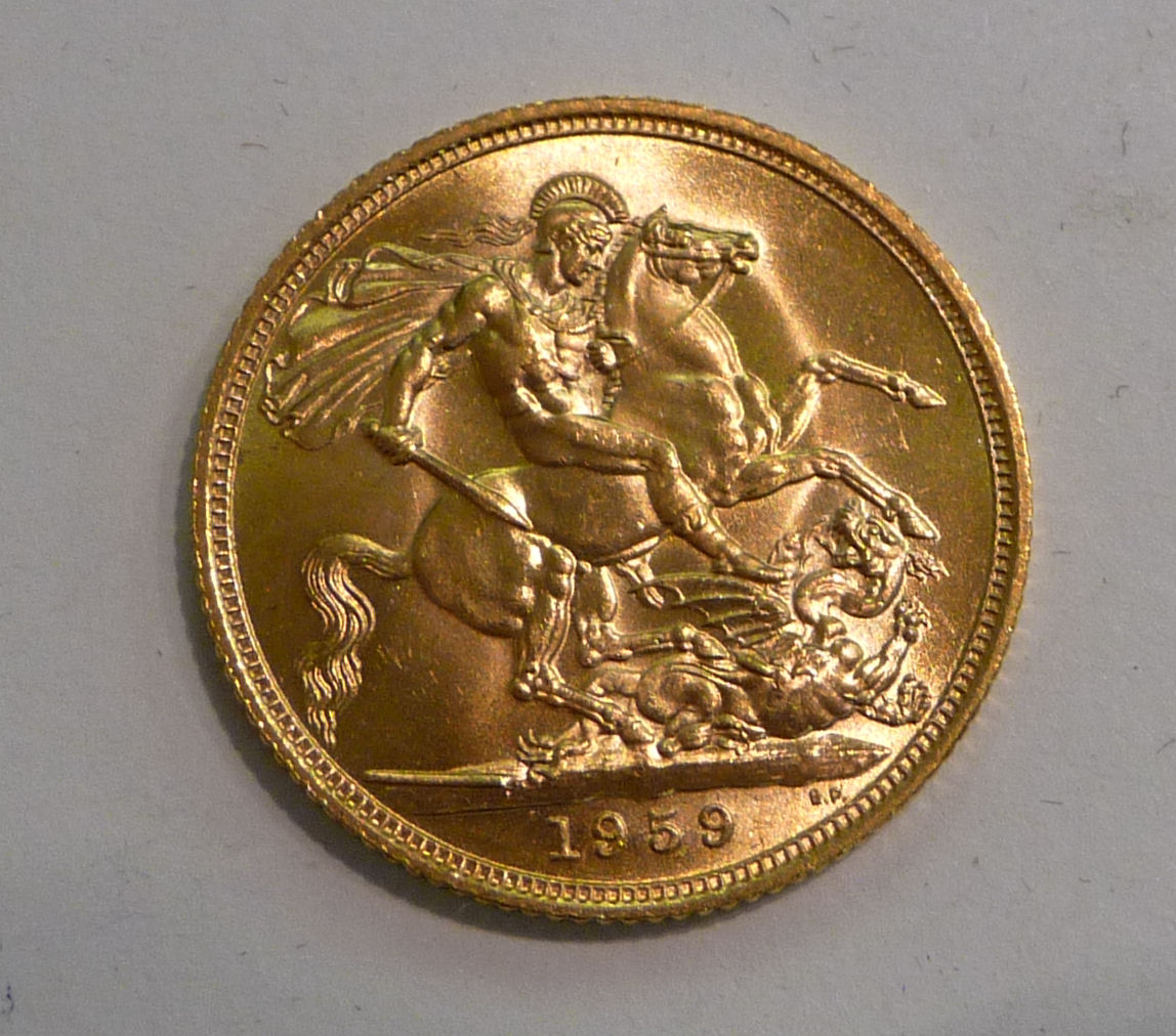 An Elizabeth II sovereign,