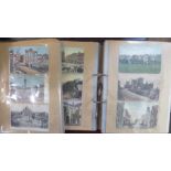 Uncollated postcards - historical towns and cities in Great Britain and Europe LAM