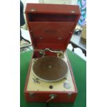 A mid 20thC Decca 50 portable gramophone,