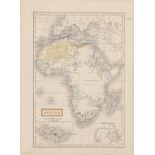 Sydney Hall Africa This map was published a brief time before two major discoveries by Europeans