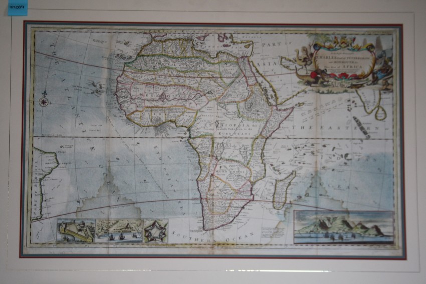 Herman Moll To the right honourable Charles ... this map of Africa One of the largest and most