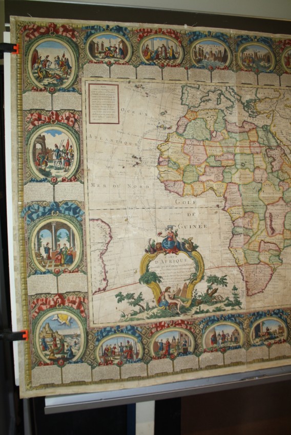 Jean Baptiste Clouet Carte d'Afrique divisÃ©e en ses principaux Etatsâ€¦ / La Africa dividida - Image 4 of 4