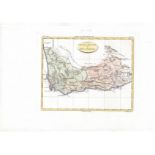 Luigi Rossi Colonia del Capo di Buona Speranza An attractive 1820, Italian map of the cape of Good