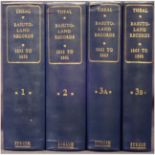 Theal (George McCall) BASUTOLAND RECORDS Facsimile Reprint. 4 volumes 637 + 611 + 480 to 894 pages –