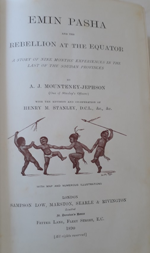 Mounteney Jephson Emin Pasha and the rebellion at the Equator. A scarce book: an engrossing - Image 3 of 4