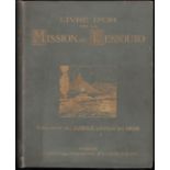 Boegner (M. A.) LIVRE D'OR DE LA MISSION DU LESSOUTO 689 pages, maps - 1 folding, illustrations,