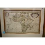 William Berry Africa divided According to the Extent of Its Principall (sic) Parts This is a very