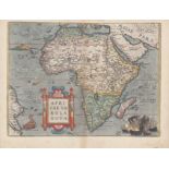 Abraham Ortelius Africa nova tabula This map, by the famous Abraham Ortelius, is one of the landmark