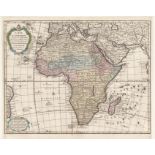 Covens & Mortier Carte d'Afrique. This is an important map in the history of the mapping of