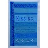 William SIMPSON, and others "Kissing" - an original apparently unpublished manuscript Diamonds are