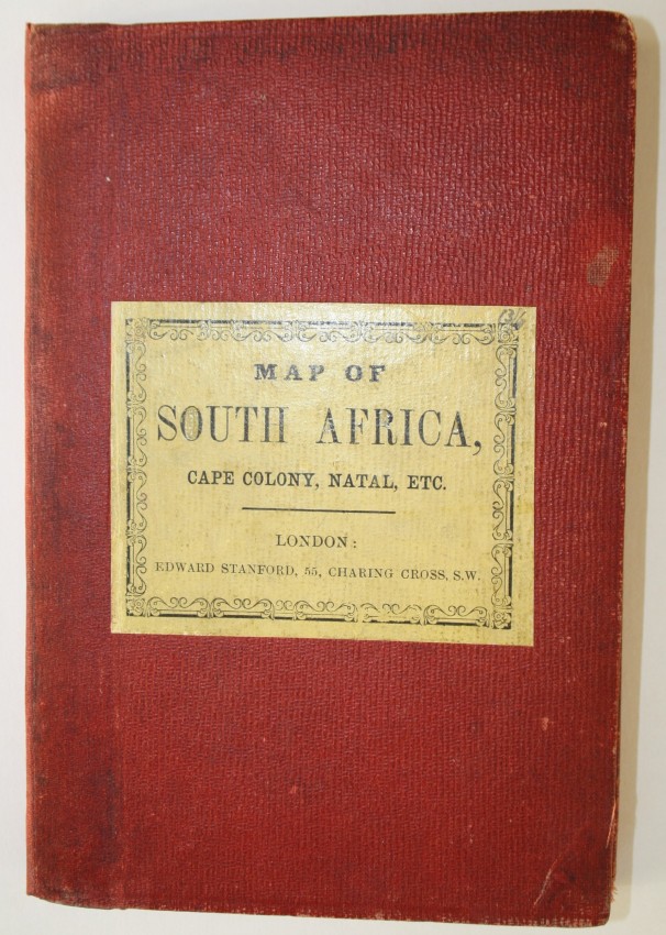 Henry Hall South Africa ZuidAfrica This folded map is by Henry Hall R.E. D whose pioneering