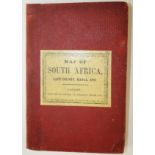 Henry Hall South Africa ZuidAfrica This folded map is by Henry Hall R.E. D whose pioneering