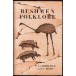 Bleek (W.H.I.) and Lloyd (L.C.) SPECIMENS OF BUSHMEN FOLKLORE Facsimile reprint. 468 pages, colour