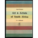 Berman (EsmÃ©) ART & ARTISTS OF SOUTH AFRICA (Presentation copy) First edition: 368 pages, 16 colour