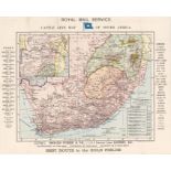 Castle Line Castle Line map of South Africa This is a fascinating and very informative map of