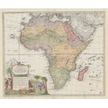 Homann Heirs Africa Secundum Legitimas Projectionis StereographicÃ¦ This map  was produced in