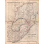 James Wyld Wyld's Eastern South Africa Scarce map by Geographer Royal - 3rd edition To bid please