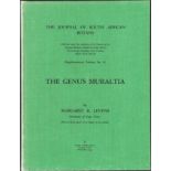 Journals JOURNAL OF SOUTH AFRICA BOTANY 6 individual volumes bound in cloth, each one is signed by