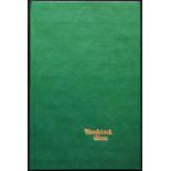 Hodgkiss (Donald) WOODSTOCK GLASS 106pp. Hardcover with gilt title. B/W photo illustrations. Very