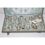 Ten silver apostle type teaspoons, by Henry Atkins,