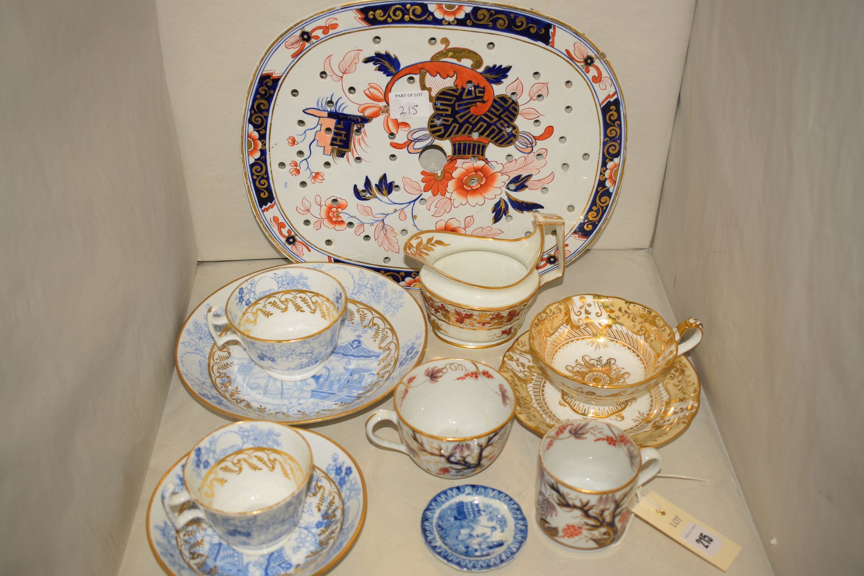 A collection of 19th Century china comprising;