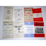 Eight local interest programmes, including Newcastle Speedway, 1961, London Welsh v.