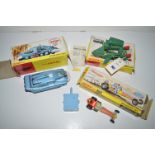 Dinky toys various, including: Spectrum pursuit vehicle, 104; Thunderbird 2 & 4,