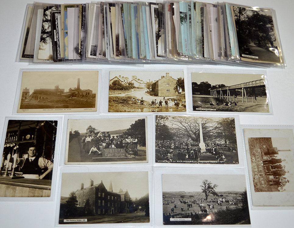 Early 20th Century postcards showing views of the North East, including: Ovingham, Crawcrook, Ryton,