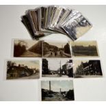 Postcards from the early part of the 20th Century, including: views of Gateshead, some coloured,