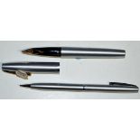 A Sheaffer Triumph fountain pen, fitted 14ct. gold nib, with matching propelling pencil.