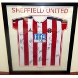 A Sheffield United replica shirt,