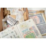 A large quantity of covers; stamps; packets; stock books; etc.