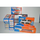 A quantity of Roco H0-gauge model train items, mainly rolling stock; a diesel electric locomotive,