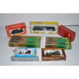 A quantity of 00 and H0-gauge locomotive train models, by Trix; Hornby; Rivarossi,