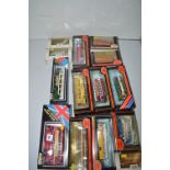 A collection of exclusive first editions, EFE and Solido die-cast model vehicles, all boxed.