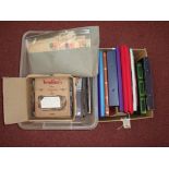 A large quantity of mainly foreign stamps, most taken from envelopes; some in stock books or albums,