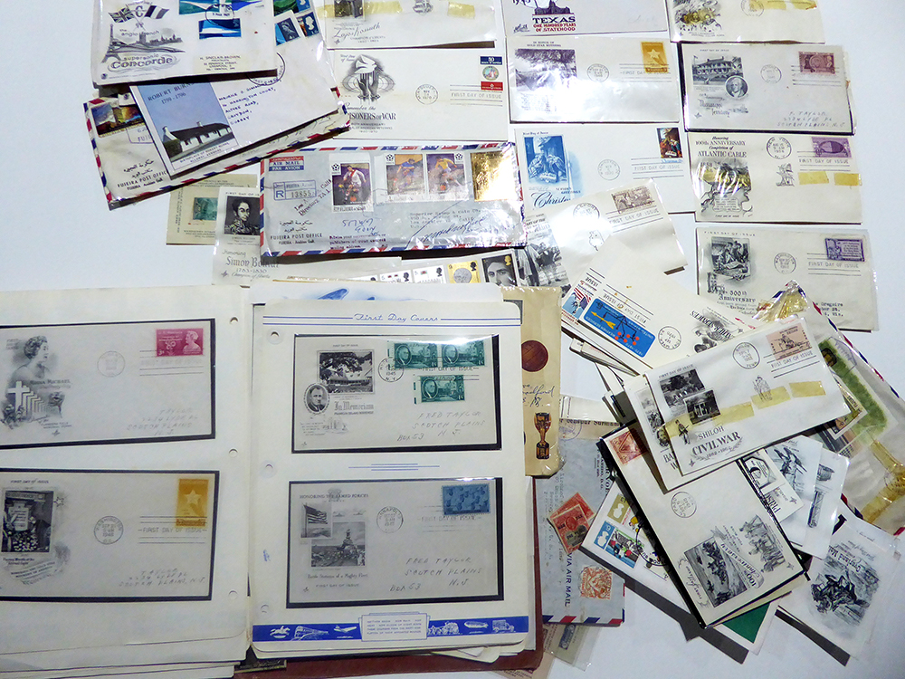 A quantity of mainly mid 20th Century first day covers, Mainly American interest.