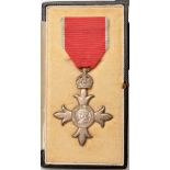 The medals of Inspector George F. Mullion, to include: M.B.E.