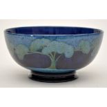 A Moorcroft 'Moonlit Blue' bowl,