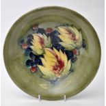 Moorcroft 'Leaf and Blackberry' bowl, diameter, 24.
