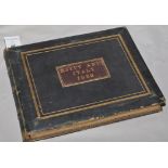 'Egypt and Italy 1883', album of photographs, oblong folio, morocco gilt, 51 photographs, [1883].