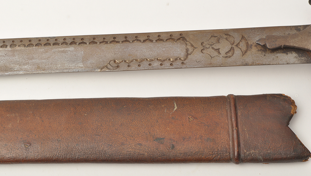 A 19th Century North Indian Khanda sword, the 74cms (29in. - Image 9 of 28