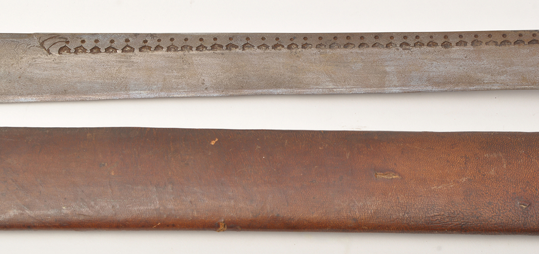 A 19th Century North Indian Khanda sword, the 74cms (29in. - Image 8 of 28