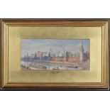 Tristram James Ellis (1844-1922) "The Kremlin, Moscow", signed, inscribed and dated 1897,