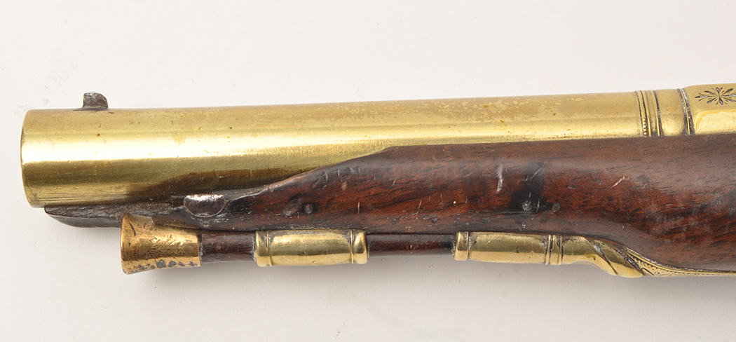 A late 18th Century flintlock pistol, by H. - Image 4 of 7