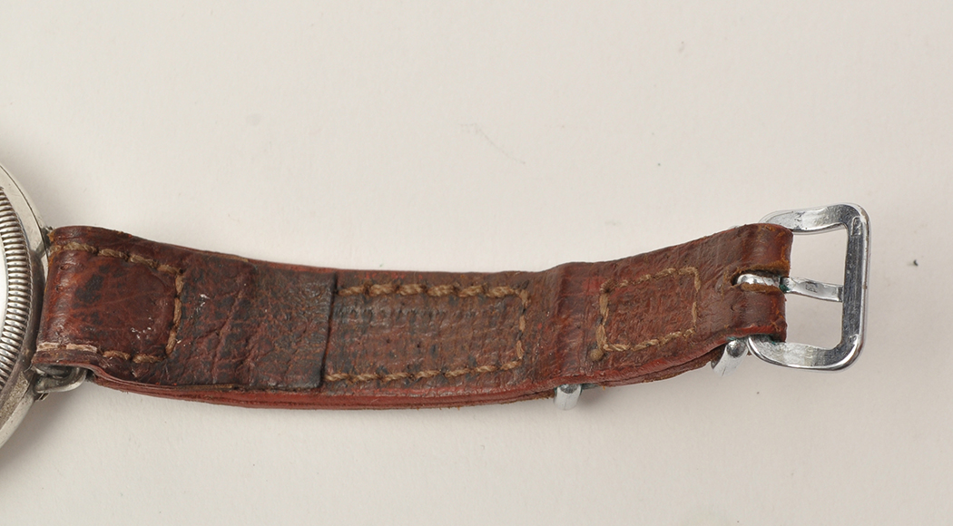 A WWI period silver trench wristwatch, the case signed Rolex, bears London import marks 1915, - Image 12 of 12