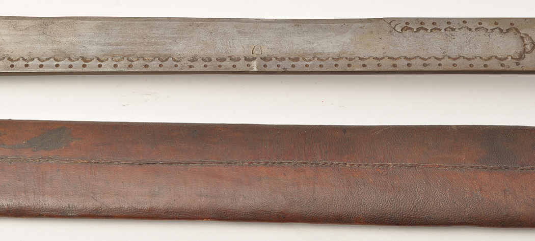 A 19th Century North Indian Khanda sword, the 74cms (29in. - Image 4 of 28